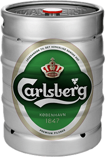 Carlsberg Pilsner - 25 l. fustage. 4,6%